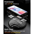 thumbnail image 3 of CaseBorne ArmadilloTek R Compatible with Samsung Galaxy S21 Ultra 5G Hybrid Clear Case (2021 Release) - Black, 3 of 6