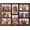 8 Openings-Brown, variant on 4x6 Collage Picture Frame for Wall Decor, 8 Openings 4 x 6 Photo Frames Display for Wall Mounting or Tabletop, Wooden Multiple Family Photo Collage Frames for Office, Home, Living Room, Brown