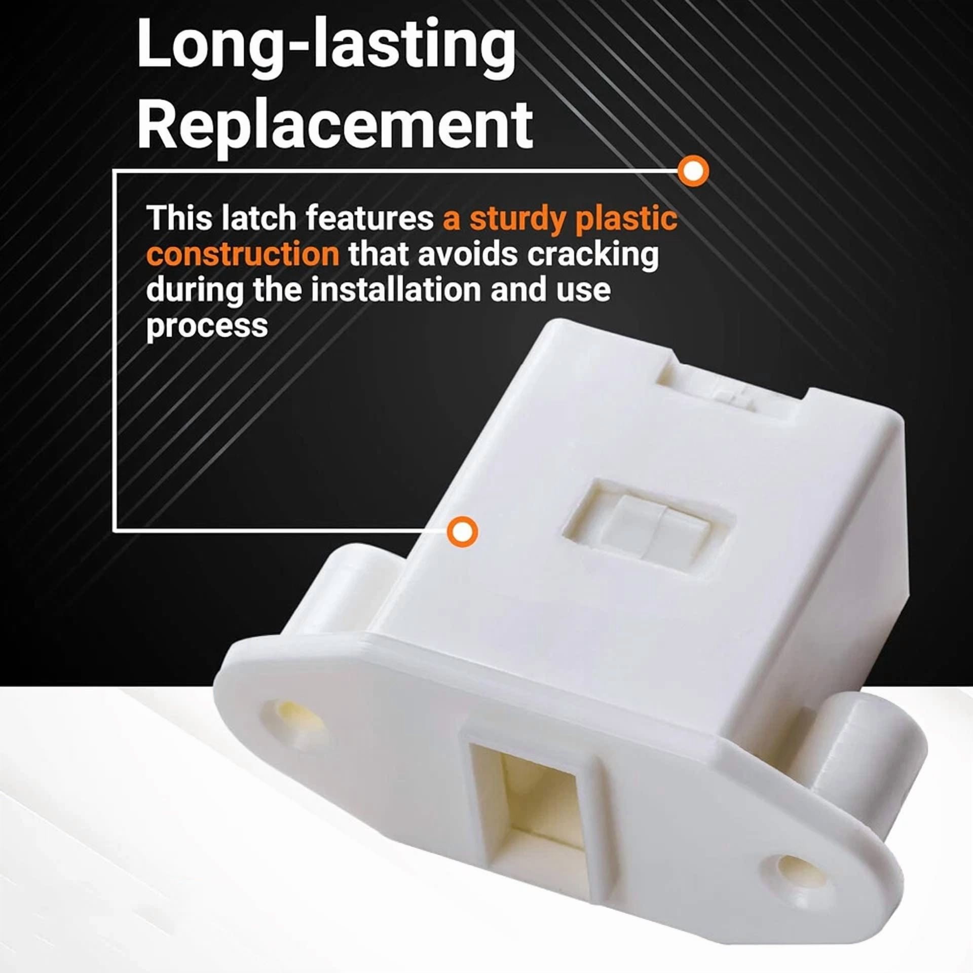 2Pcs Door Latch For Electrolux Epwd15Iw1 Epwd15Iw2 Epwd15Kg1 Epwd15Mb1 Epwd15Mb2