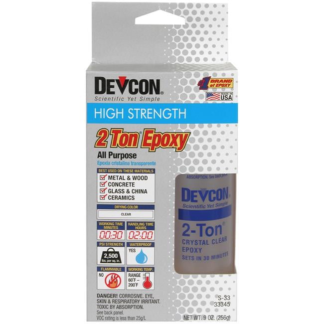 Devcon 31345 2 Ton Clear Epoxy 25 ml 