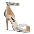 thumbnail image 3 of Nine West Women's Open Toe Casual Slingback Sandals Gray Size 8.0, 3 of 3