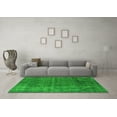 thumbnail image 3 of Ahgly Company Indoor Rectangle Oriental Green Industrial Area Rugs, 2' x 5', 3 of 4