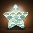 thumbnail image 3 of Star Shaped Energy Saving Night Light Living Room Night Light, Bedroom Night Light, Corridor Night Light, Study Night Light Green Semicircle Seamless, 3 of 6