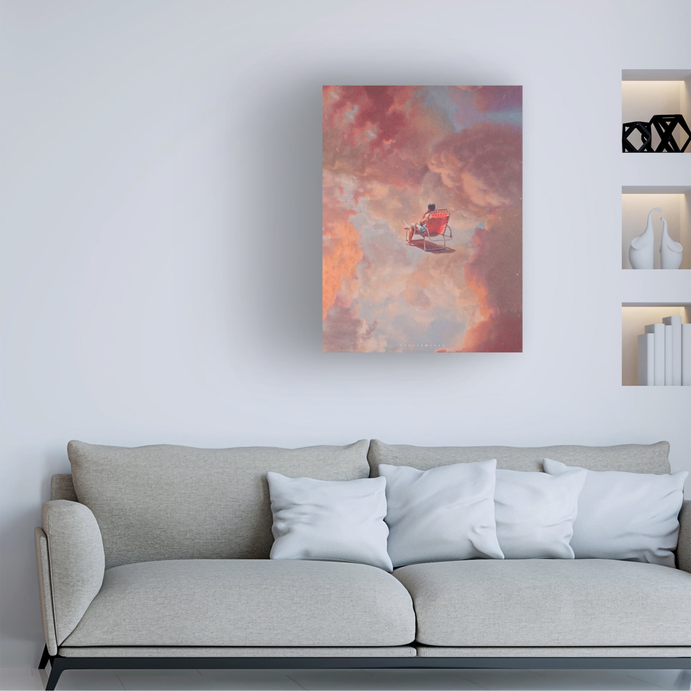 Trademark Fine Art spacerocket art 579 Canvas Wall Art