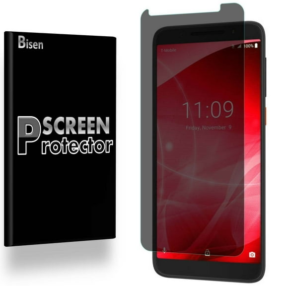 Fit For T-Mobile Revvl 2 Plus / Alcatel 7 [2-Pack BISEN] Privacy Anti-Spy Screen Protector, Privacy Film To Keep Your Screen Secret, Anti-Scratch, Anti-Fingerprint