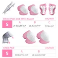 thumbnail image 5 of Rirool Kids Protective Gear Set - Knee Pads, Elbow Pads, and Wrist Guards for Skating, Cycling, Rollerblading, Scooter - Toddler to Teen Size (3-10 Years), 5 of 9
