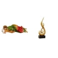 thumbnail image 1 of Escultura De Resina De José Jesús, Arte Abstracto De Llamas, Adorno Decorativo Moderno Para Escritorio, Estantería, Oficina, Coche, Armario O Sala De Estar., 1 of 8