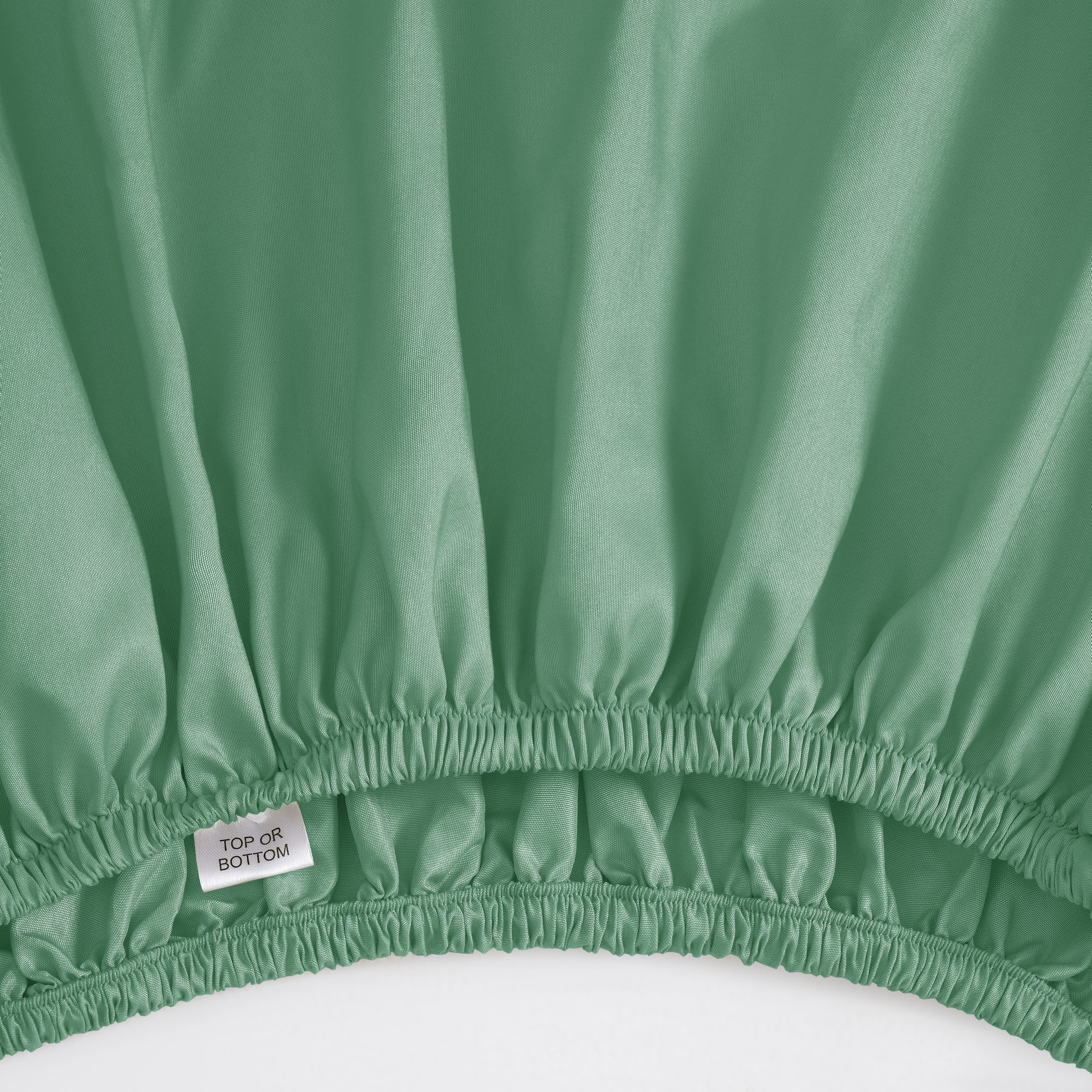 Mainstays Super Soft Brushed Microfiber Bed Sheet Set, Green Sage, Queen, 4 Piece