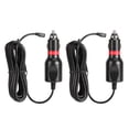 thumbnail image 1 of Car Charger,2pcs Portable Black Fast USB Charger Portable Car Charger Next-Gen Design, 1 of 8