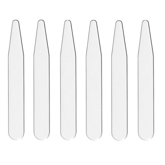 20 Metal Collar Stays for Men Dress Shirt 2 Inches
