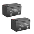thumbnail image 1 of BatteryGuy AutoGo 550 replacement 12V 12Ah SLA battery - BatteryGuy brand equivalent (rechargeable - Qty of 2), 1 of 7