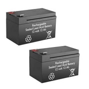 BatteryGuy Invacare L-4 Lynx replacement battery - BatteryGuy brand equivalent (High Rate - Qty of 2)