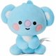 thumbnail image 1 of Children's cartoon pillow, pillow doll small plush puppet, baby series character cute small plush stuffed animal doll (koala, 7.8 inches), 1 of 4