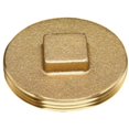 thumbnail image 1 of Oatey 42374 Clean Out Plug 4 In. Brass, 1 of 3