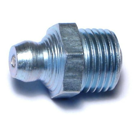 

10mm-1.0 x 12mm x 18mm Zinc Plated Steel Extra Fine Thread Straight Grease Fittings