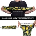 thumbnail image 5 of Lsque Lemon Fruits Flowers Leaves Cooling Arm Sleeves for Men & Women -Compression Sleeves to Cover Arms for Working,Sun Sleeves for UV Protection,Breathable, Moisture-Wicking, 5 of 8