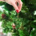 thumbnail image 5 of Taotanxi Letter Pendant Vibrant Christmas Pendant with English Letters DIY Xmas Decor Ornament for 2026 New Year Acrylic Design (T), 5 of 5