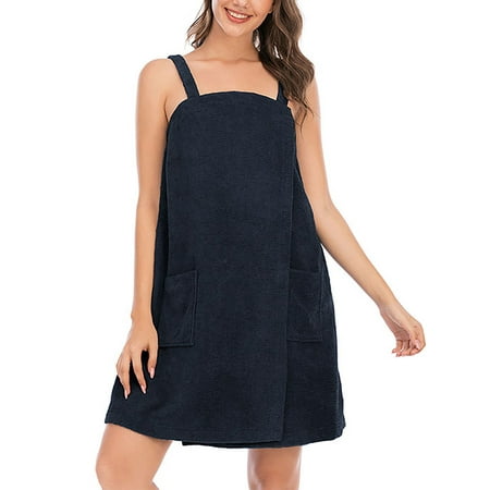 

Bathrobe Bath Towel Wrap Bathing Skirt For Women Ladies Summer Wrap Towel Bath Robe Gown SPA Bath Dress Sleeveless Sling Bandeau Bathrobe Bridesmaids Robe