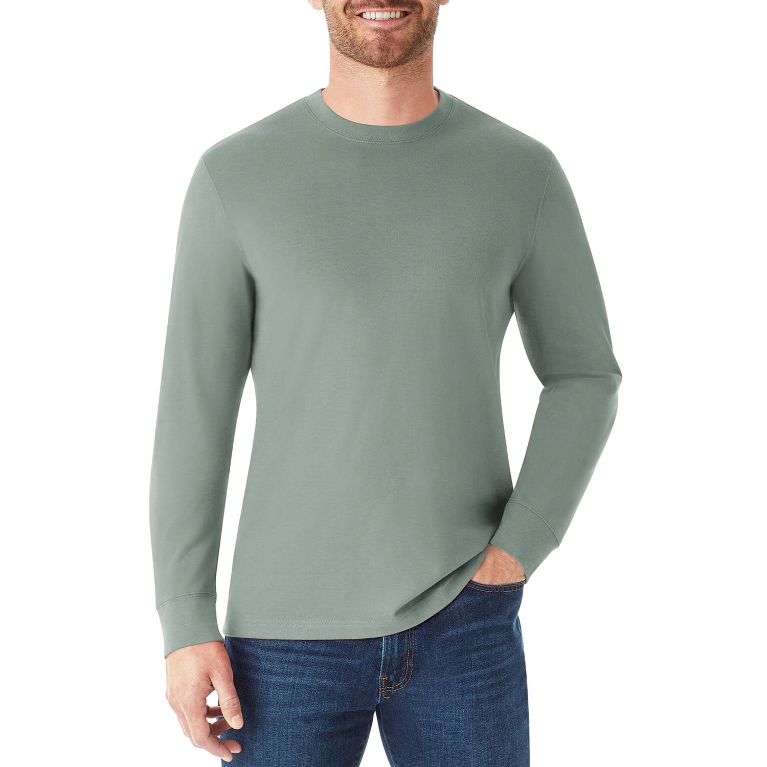 Sam the man Front Print Long Sleeve