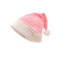 thumbnail image 2 of Idoravan Christmas Hat Christmas Decorations Fuzzy Hat Christmas Hat Printed Hat Wholesale Thickening Golden Hat Pink, 2 of 4