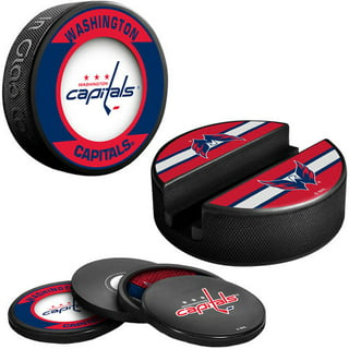 Washington Capitals Unsigned Inglasco Reverse Retro Logo Hockey Puck
