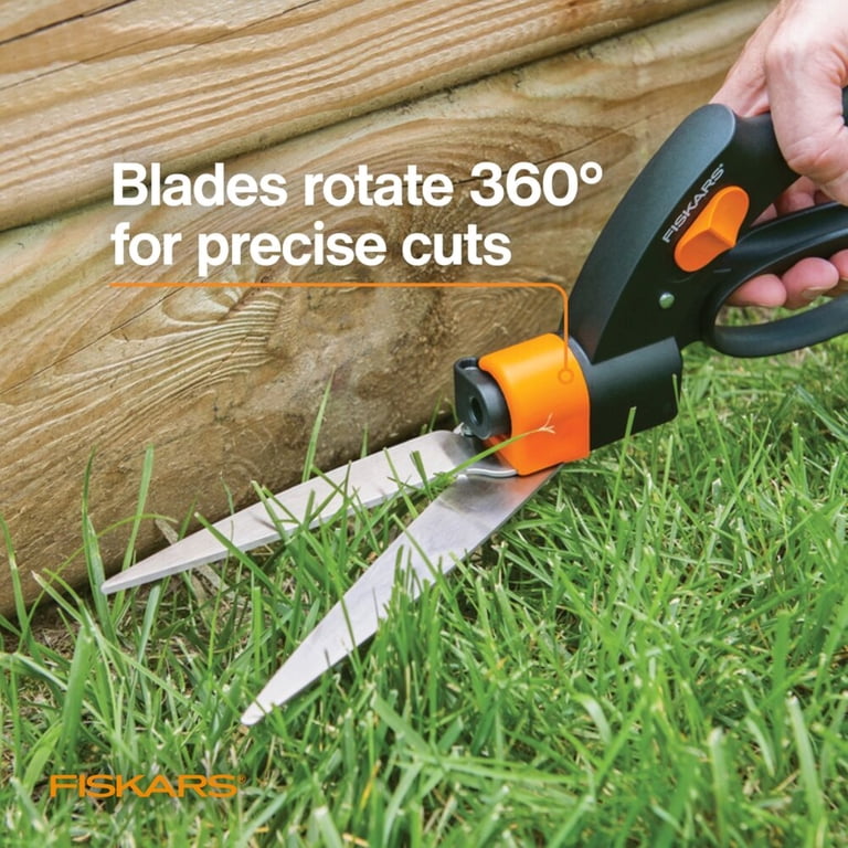 Fiskars Shear Ease Grass Shears, 5" Stainless Steel photo 2
