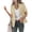 Khaki, variant on Womens Casual Blazers Open Front Short Sleeve red jacket Notch Lape Work Jacket with Pockets Slim Fit Work Office Jacket Lightweight Slim Fit Jackets Business Casual Outfits for Women Red M