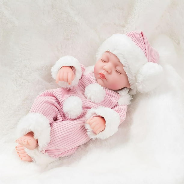 Juguetes de piscina, juguetes para bebés, juguetes para niños pequeños Muñeca de simulación Juguete de bebé Muñeca de niña de plástico suave Muñeca de esmalte Muñeca de juguete Muñeca de vinilo