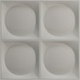 thumbnail image 5 of 19 5/8"W x 19 5/8"H Adonis EnduraWall Decorative 3D Wall Panel, Universal Aged Metallic Weathered Steel (Covers 2.67 Sq. Ft.), 5 of 6
