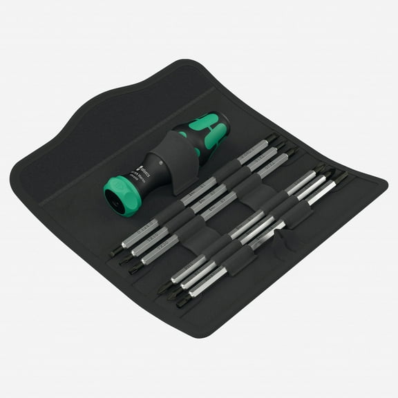 Wera Tools Kompakt Vario Ra Kraftform Screwdriver Bit Set