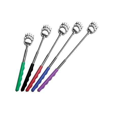 RMS Royal Medical Solutions 5 Pack of Expandable Back Scratchers - Bear Claw Scratcher with Telescoping