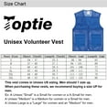 thumbnail image 4 of Toptie Adult Mesh Volunteer Vest Activity Team Supermarket Vest With Pocket(5 Packs)-Red-XL, 4 of 4