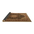 thumbnail image 2 of Ahgly Company Indoor Square Medallion Brown Traditional Area Rugs, 6' Square, 2 of 4