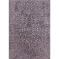 thumbnail image 1 of Ahgly Company Machine Washable Indoor Rectangle Industrial Modern Pastel Violet Purple Area Rugs, 4' x 6', 1 of 7