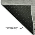 thumbnail image 3 of Addison Rugs Mayfield Washable Transitional Stripes Gray Rectangle Rug, 3' x 5', 3 of 6