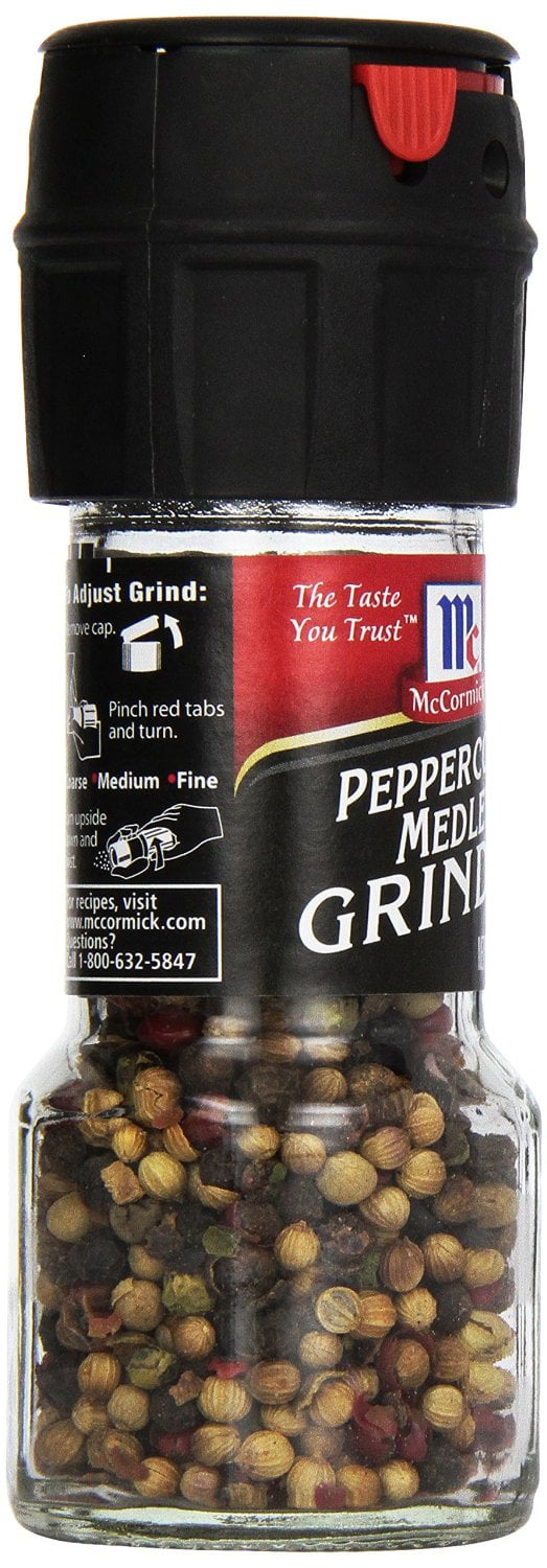 Mccormick Grinders Peppercorn Medley , .85 OZ (Pack of 6)