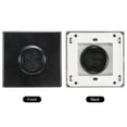 thumbnail image 3 of Grommet Wall Plate Acrylic with 1.2 Inch Rubber Cable Pass Through Black, 3 of 5