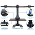 thumbnail image 5 of Mount-It! Triple Monitor Electric Standing Desk Converter | Stand-Up Computer Workstation with Three Monitor Mount, 5 of 6