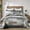 Grey/Tan/Black, variant on Quilts Size, Quilt Bedding Set Bedspread, Patchwork Quilt for Bed, 3 count Reversible Lightweight Comforter Bed Spread, Grey/Tan/Black