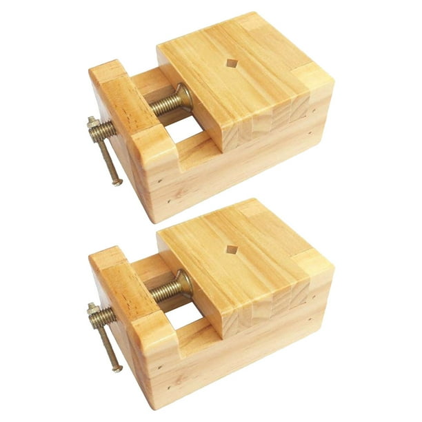 2 abrazaderas para tallar piedra: prensa de madera con sello chino, herramienta para tallar y grabar sellos, herramienta para esculpir piedra beige.