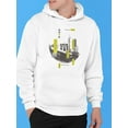 thumbnail image 2 of Brooklyn Bridge Urban Design Hoodie Men -Image by Shutterstock, Male Large, 2 of 4