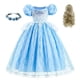 thumbnail image 1 of Disfraz de princesa Cenicienta de Disney para niñas, vestido de fiesta educativo para niños, vestido de Carnaval para niños, Reina Elsa Anna zhangyuxiang unisex, 1 of 2