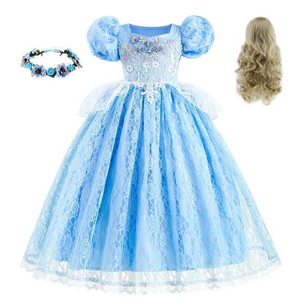 Disfraz de princesa Cenicienta de Disney para niñas, vestido de fiesta educativo para niños, vestido de Carnaval para niños, Reina Elsa Anna zhangyuxiang unisex