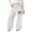 H245 White, variant on SJLDQY Baggy Sweatpants for Girls Casual Elastic Waist Drawstring Trousers for Girls Cute Bow Graphic Straight Leg Sweat pants with Pockets