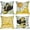 Spring, variant on Spring Cartoon Mouse Decorative Throw Pillow Covers 18 x 18 Set of 4, Always Bee Happy Yellow Black Stripes Cushion Case Decor, Bee Humble Kind Polka Dot Home Decoration for Sofa Couch