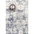 thumbnail image 3 of Pasargad Home Amadeus 4' x 6' Power-Loomed Blue/Ivory Rug, For Indoor Space and all Age of Group, 3 of 8