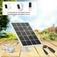 Zelsius Universal Solar Panel Bracket Kit 0-90° Adjustable | 28" | Solar Bracket, Aluminum Kit For Four Panels