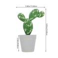 thumbnail image 5 of Simulación de cactus, decoración, cactus, bonsái, modelo, adorno, maceta, estatua, decoración, 5 of 5