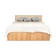 thumbnail image 1 of Cama Doble Wandda Fresno Virtual Muebles, 1 of 8