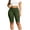 Army Green, variant on Capri Leggings for Women Plus Size Elastic Waist Yoga Pants with Split Hem Summer High Waist Workout Pants (XL, Black)